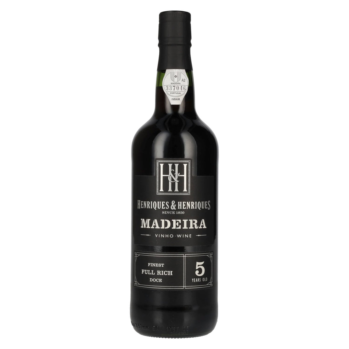 Henriques &amp; Henriques 5-Year-Old Finest Full Rich Doce Madeira Vinho 19% ABV 0.75 l