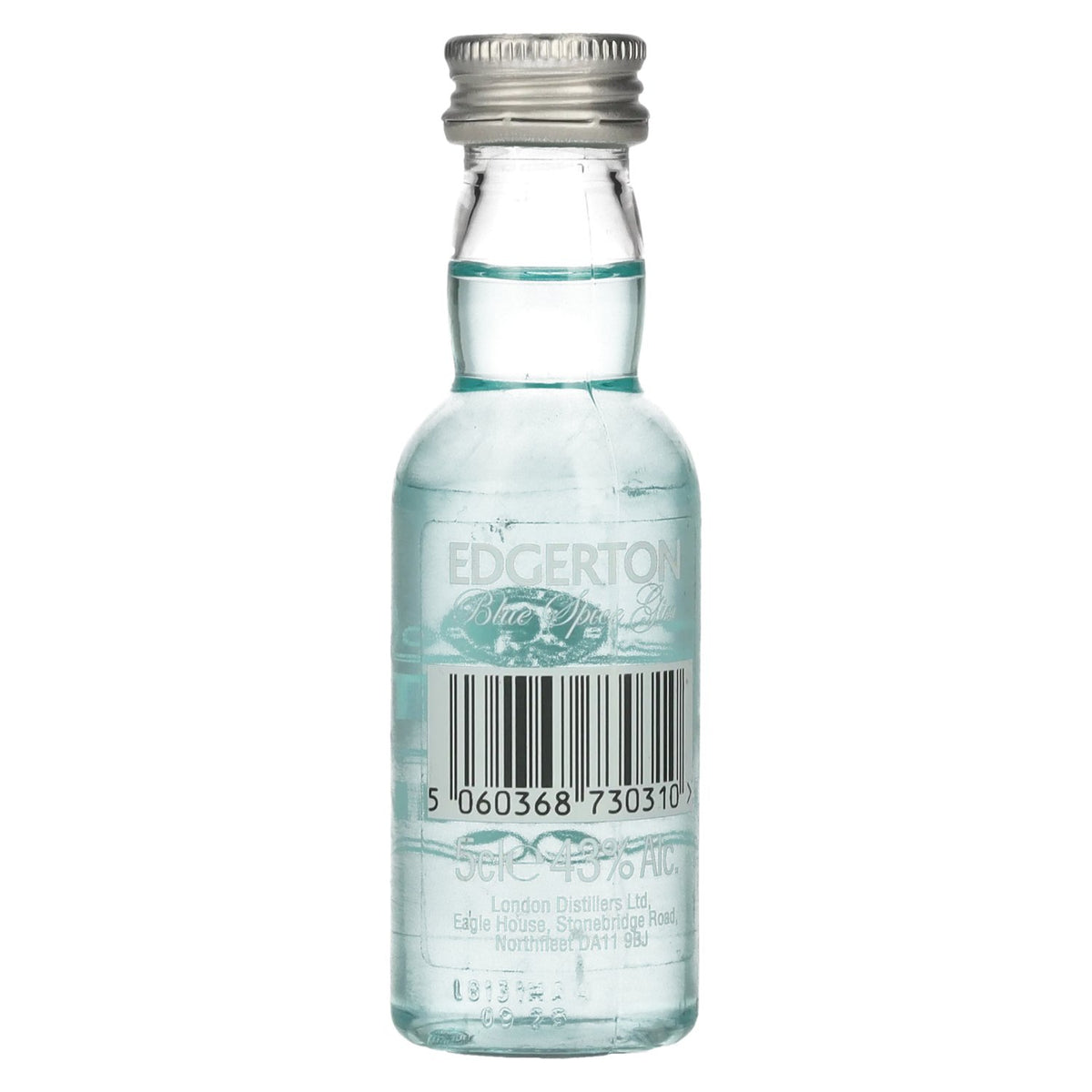 Edgerton Blue Spice Gin 43 % vol., 0,05 l, bouteille en PET
