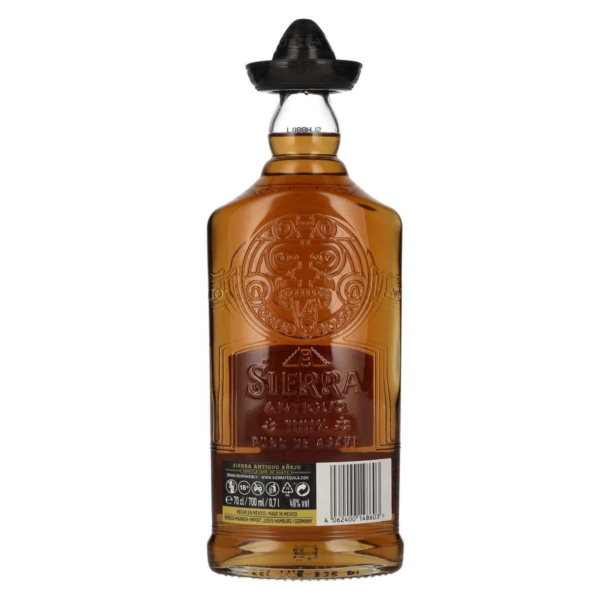 Sierra Tequila Antiguo Añejo 100 % d'agave, 40 % vol., 0,7 l