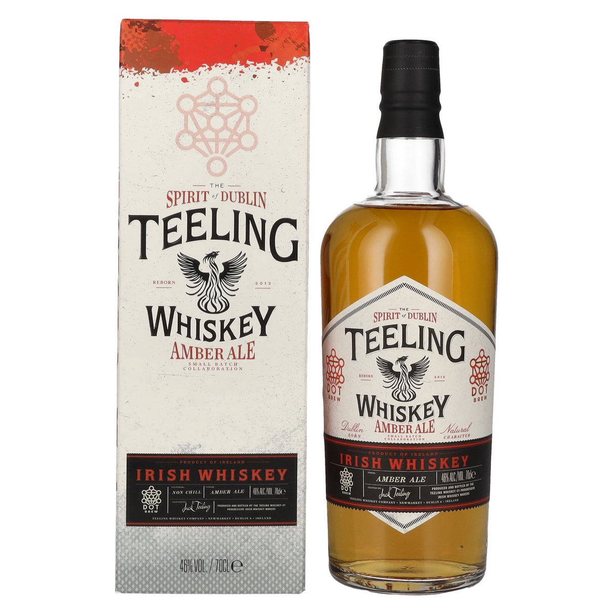 Teeling AMBER ALE Small Batch Collaboration Irish Whiskey 46% Vol. 0,7l in Geschenkbox