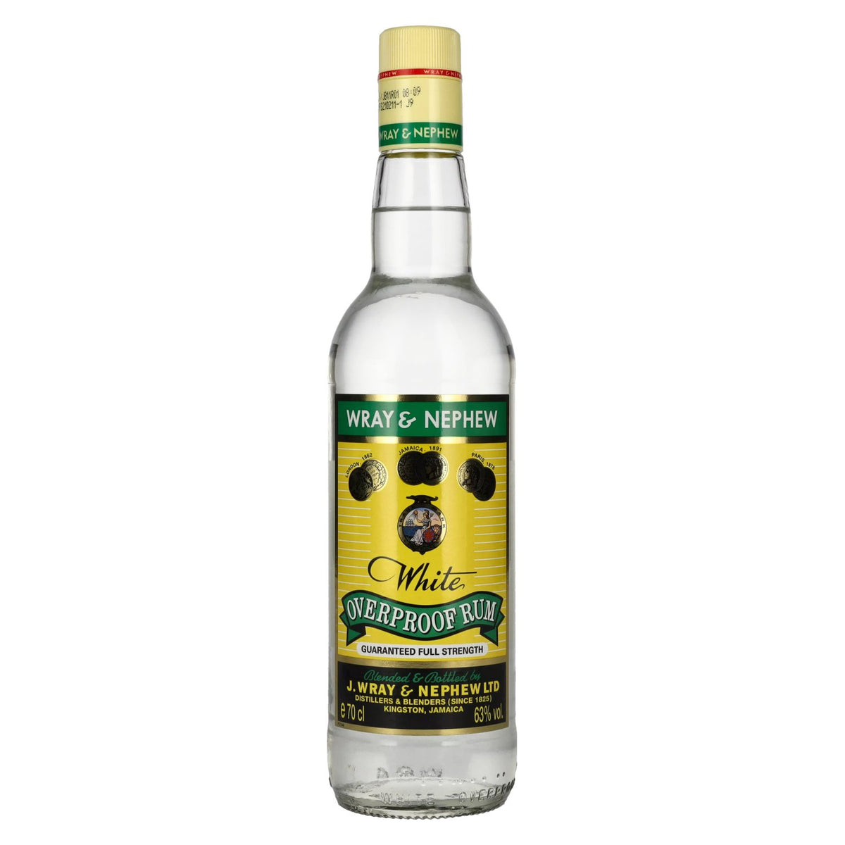 Rhum Wray &amp; Nephew Overproof 63 % vol., 0,7 l