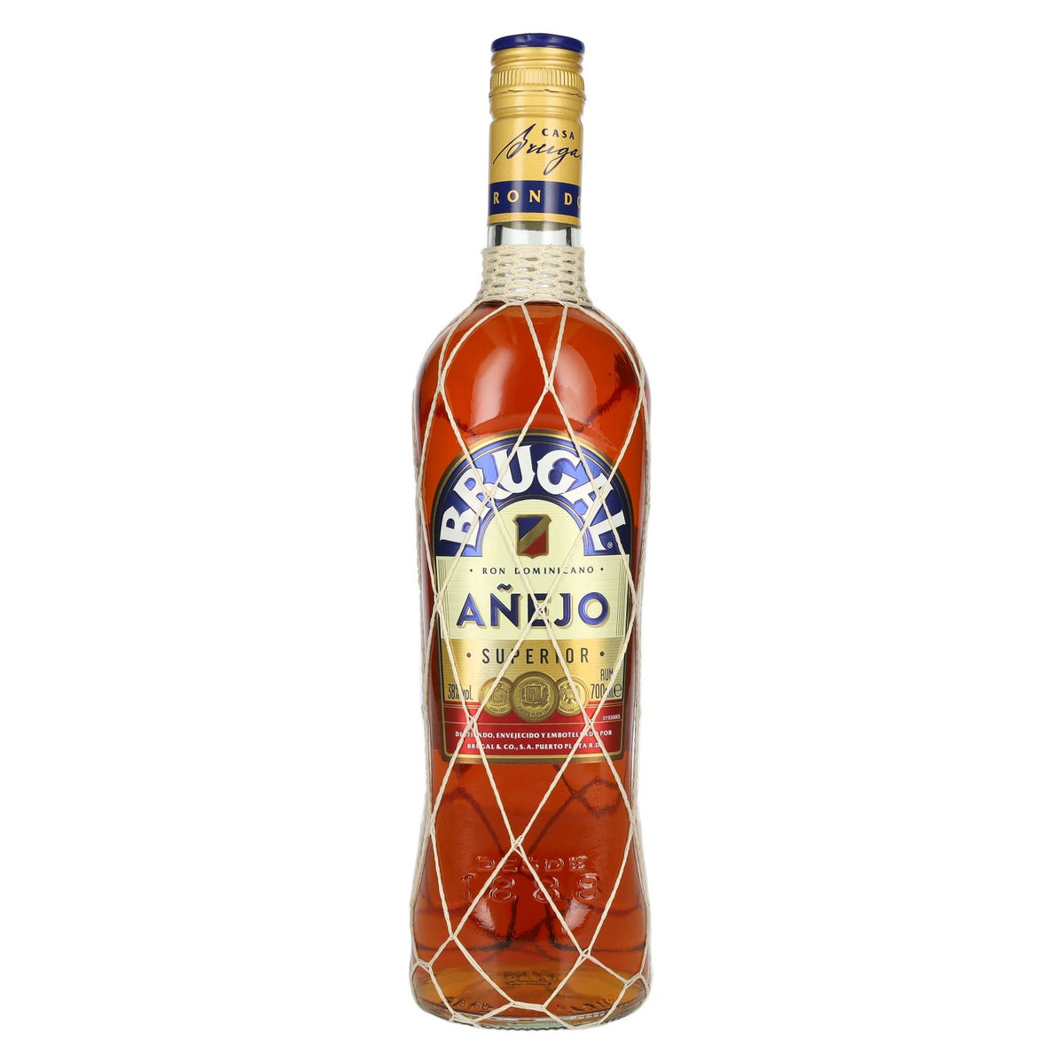 Brugal AÑEJO Dominican Rum 38% vol. 0.7 l