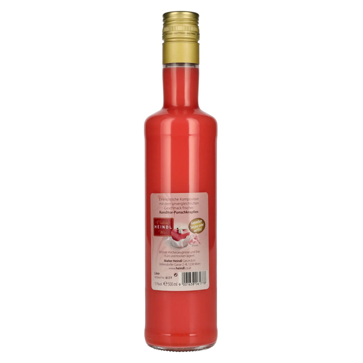 Heindl PUNSCHKRAPFEN Creme-Likör 15% Vol. 0,5l