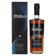 Ron Malteco 10 ans d'âge, Réserve, Vieillissement prolongé, 40 % vol., 0,7 l, dans un coffret cadeau