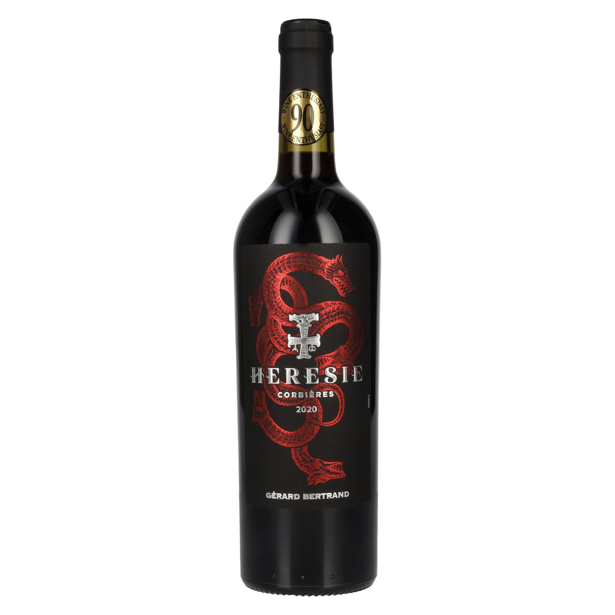 Gérard Bertrand HERESIE CORBIÈRES Rouge 2020 14 % vol. 0,75 l