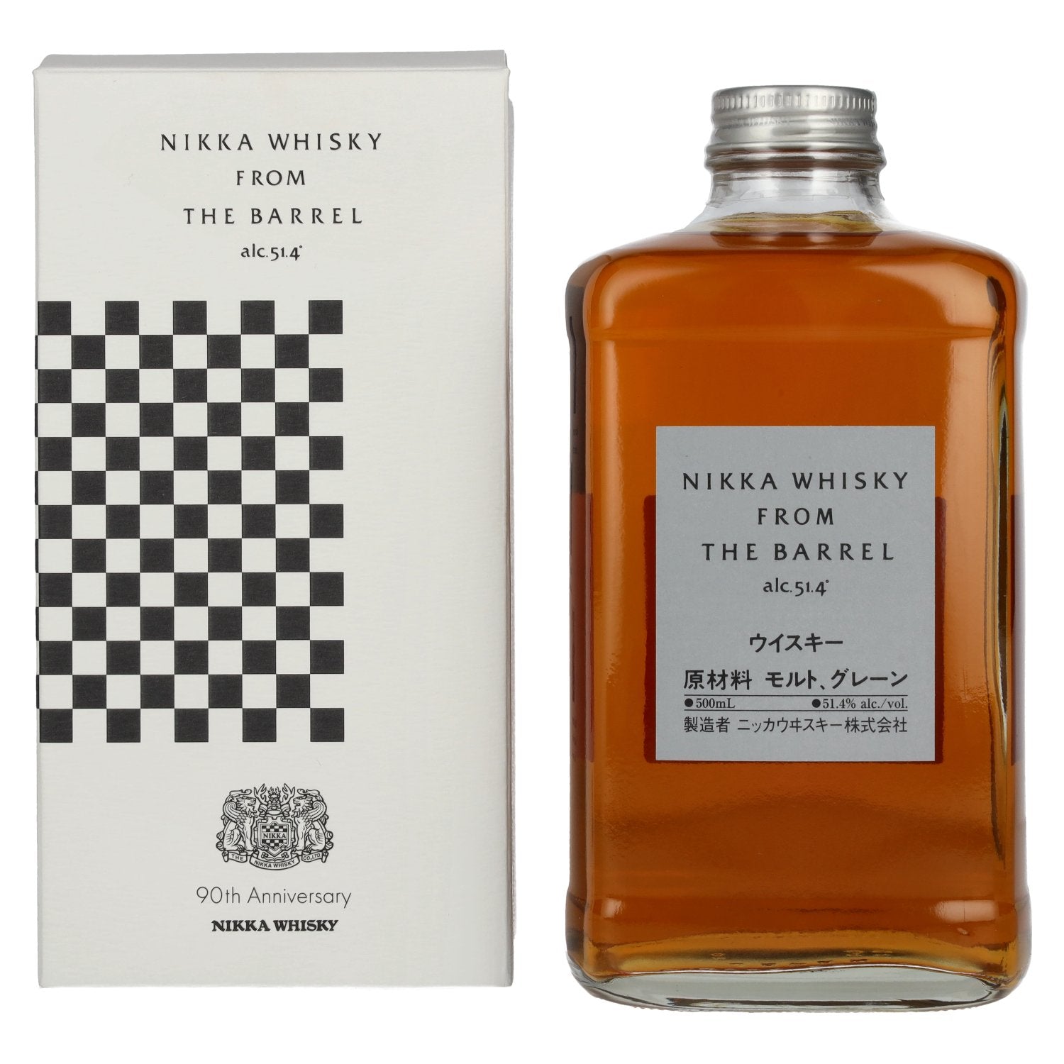Nikka From the Barrel Double Matured 90th Anniversary Blended Whisky 51,4% Vol. 0,5l en boîte cadeau