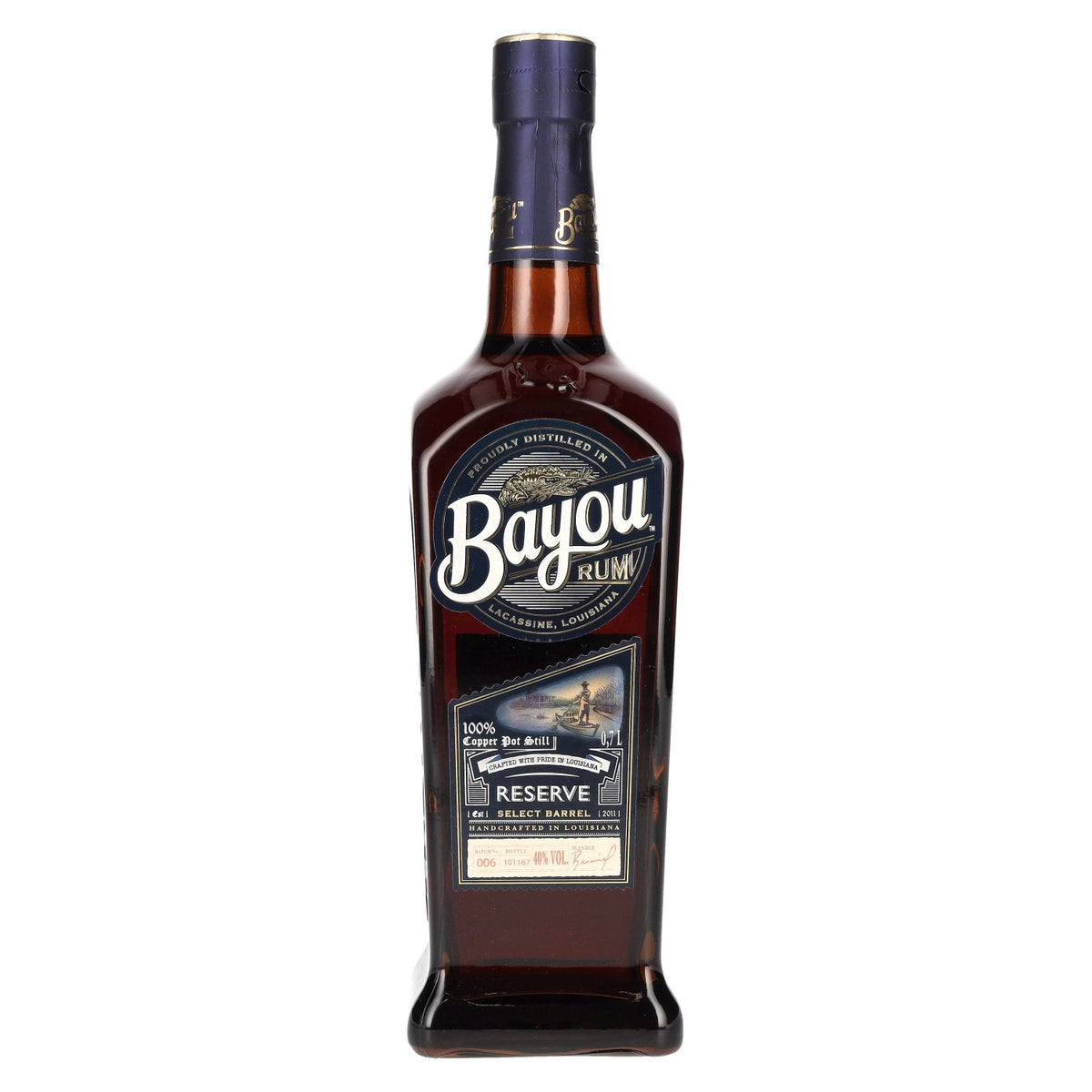 Bayou RESERVE Select Barrel Rum 40% vol. 0,7l