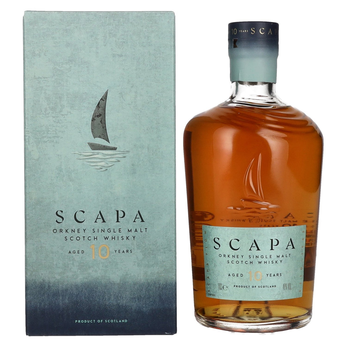 Scapa Orkney 10 Years Old Single Malt Scotch Whisky 48% Vol. 0,7l in Geschenkbox