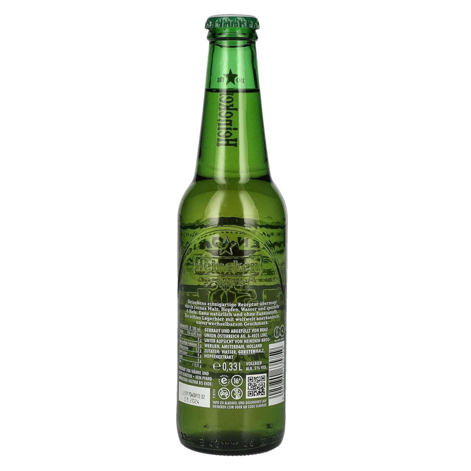 Heineken Lager 5% Vol. 0,33l
