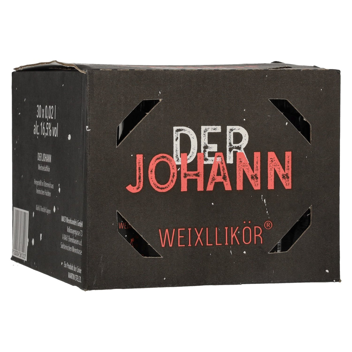 De Johann-vissenjuslikeur 16,5% vol. 30 x 0,02 l