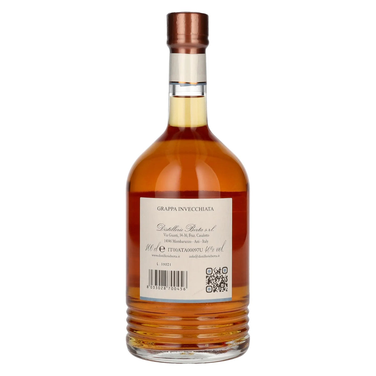 Berta Grappa Villa Prato Grappa Invecchiata 40% Vol. 1l