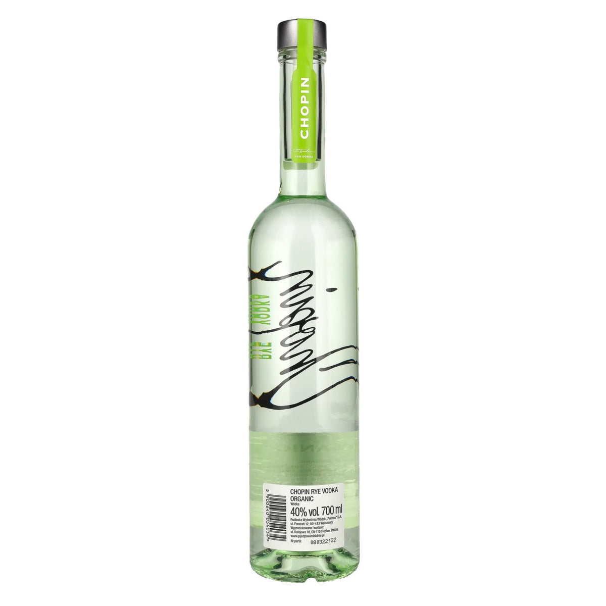 Chopin Bio Rogge Wodka Biologisch 40% Vol. 0,7l
