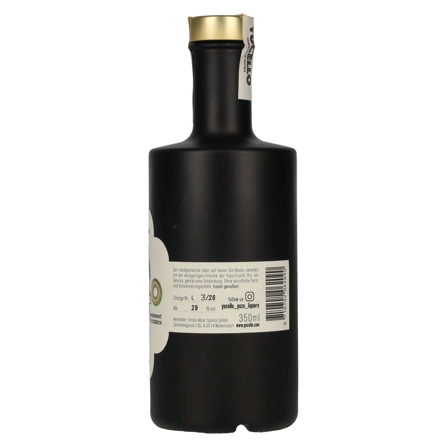 Yucello Liquore Yuzu Gin Liqueur 29% ABV 0.35l