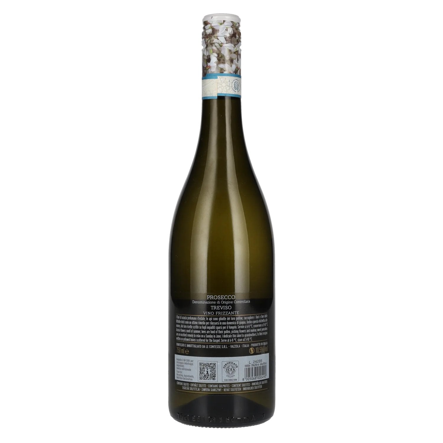 Le Contesse Prosecco Frizzante Treviso DOC 10,5% Vol. 0,75l