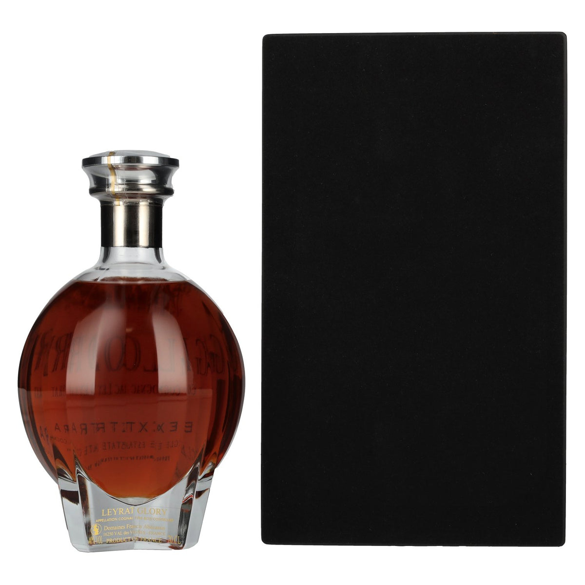 Cognac Leyrat EXTRA GLORY Single Estate Cognac 40% Vol. 0,7l in Holzkiste