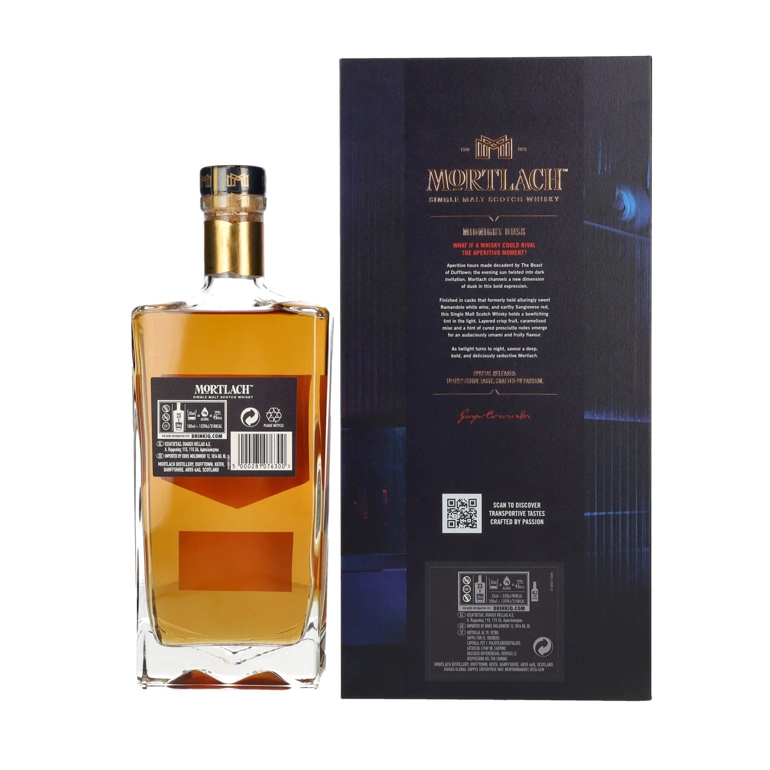 Mortlach Midnight Dusk Single Malt Special Release 2024 57,5% vol. 0,7l en boîte cadeau