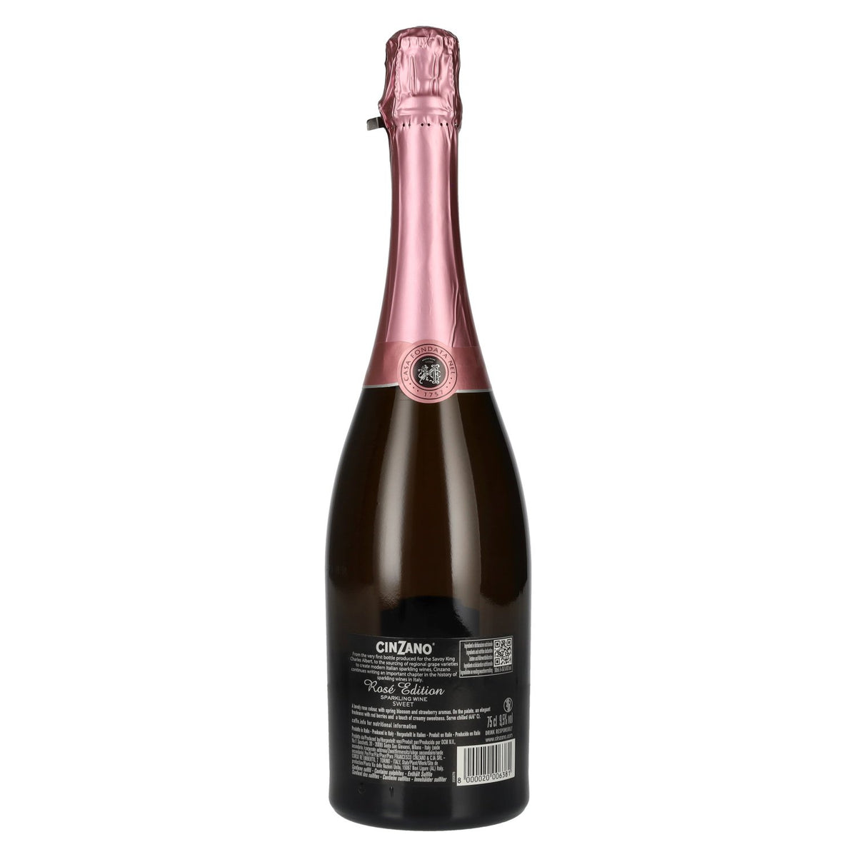 Bottega Cinzano 1757 Rosé Edition SWEET 9,5% Vol. 0,75l