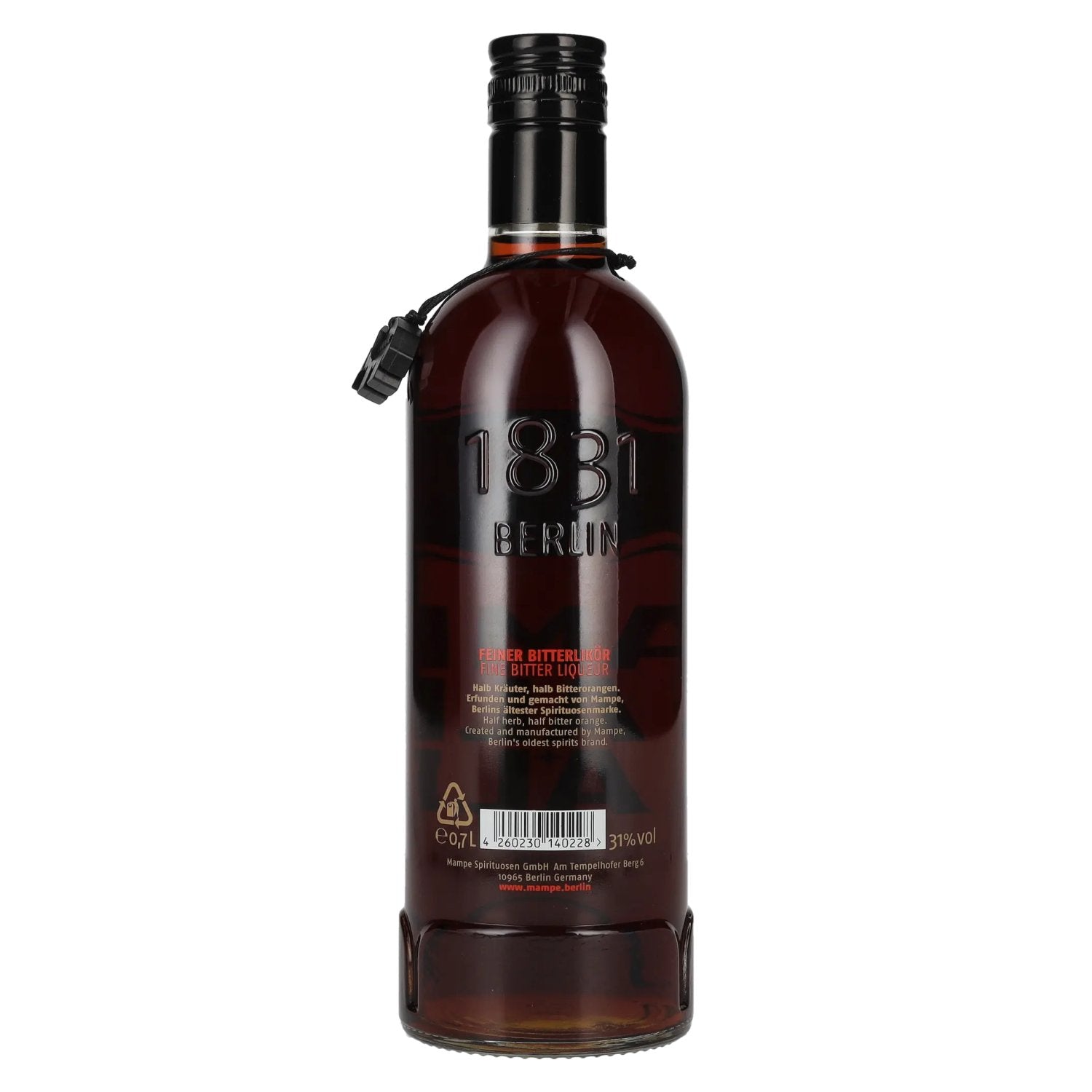 Mampe Halb & Halb Bitterlikör 31% Vol. 0,7l