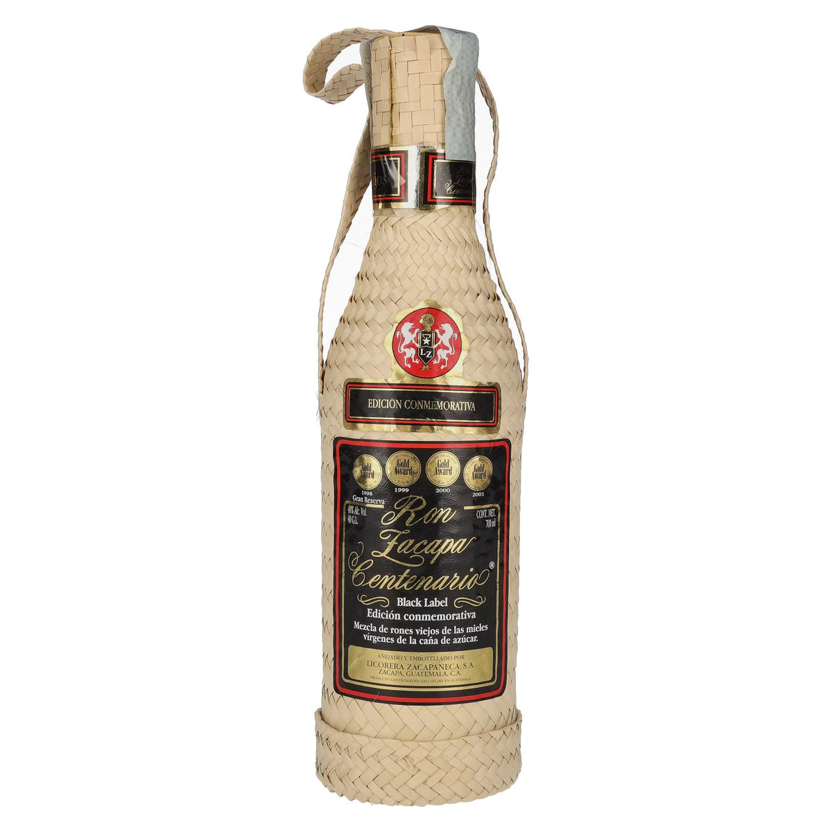 Ron Zacapa Centenario 23 AÑOS Barrel-aged bottle BLACK LABEL 40% vol. 0.7 l