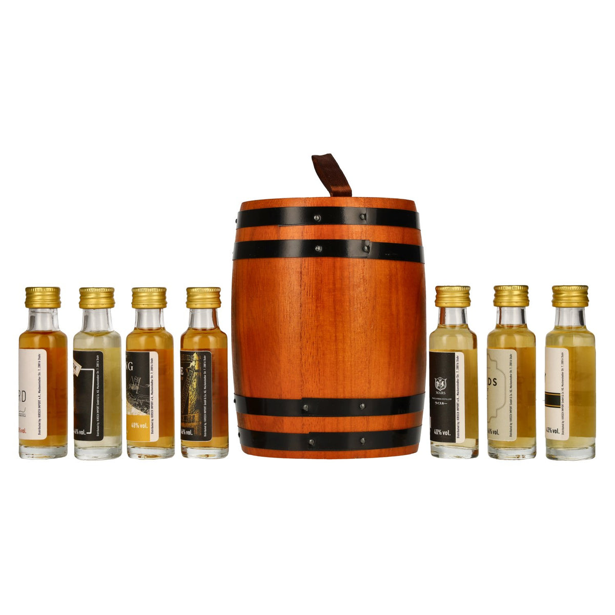 Dégustation de whisky « Fass » 44,1 % vol., 7 x 0,02 l