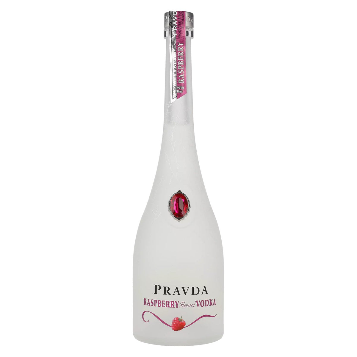 Pravda RASPBERRY-wodka met frambozensmaak 37,5% vol. 0,7 l