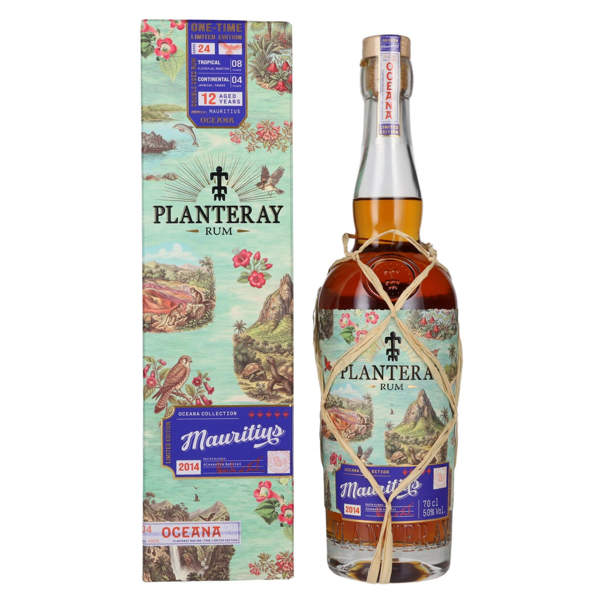 Planteray Rum MAURITIUS ONE-TIME Oceana Collection Limited Edition 2014 50% vol. 0.7 l in a gift box