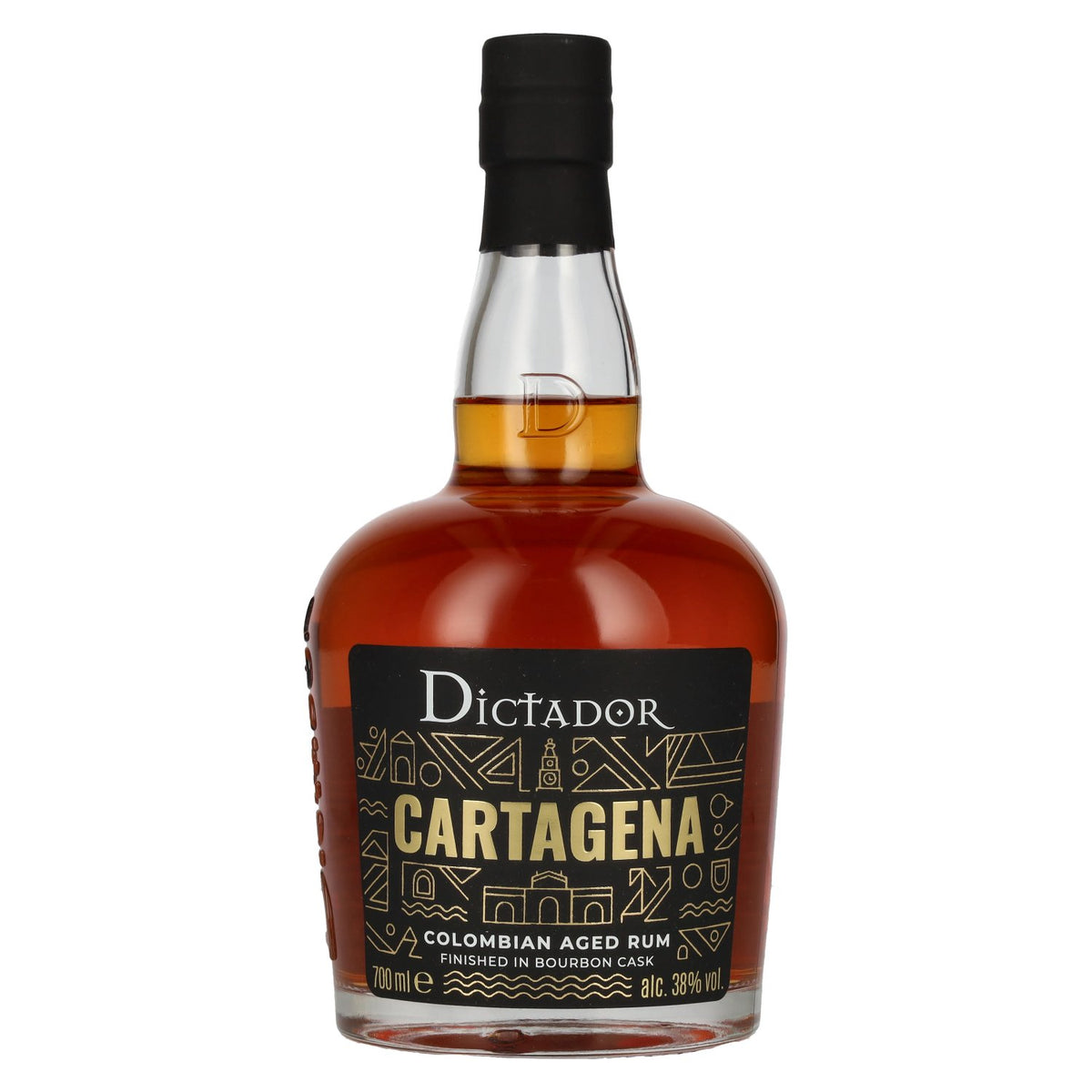 Dictador CARTAGENA Colombian Aged Rum 38% vol. 0.7 l
