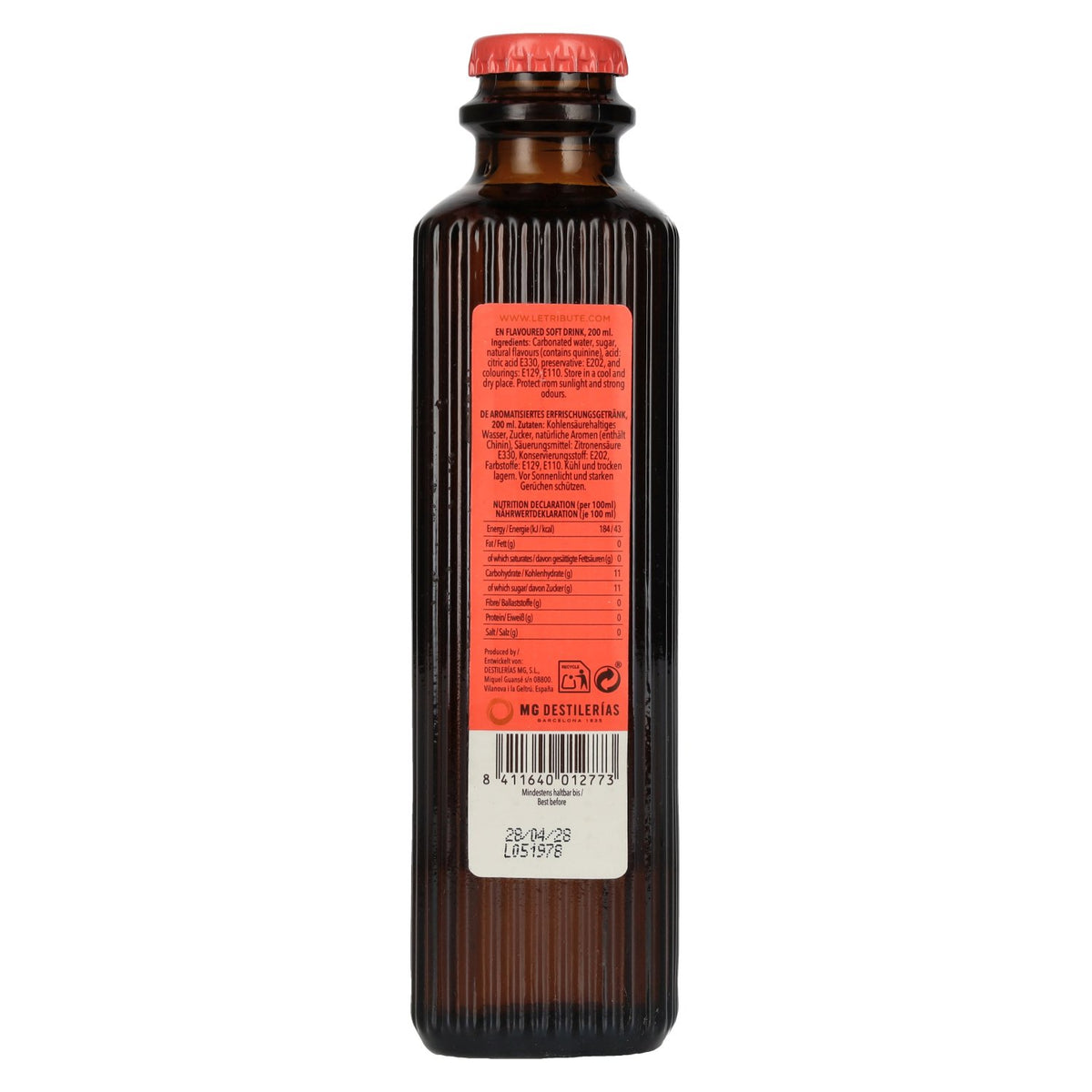 Le Tribute Bitter Aperitivo 0,2 l