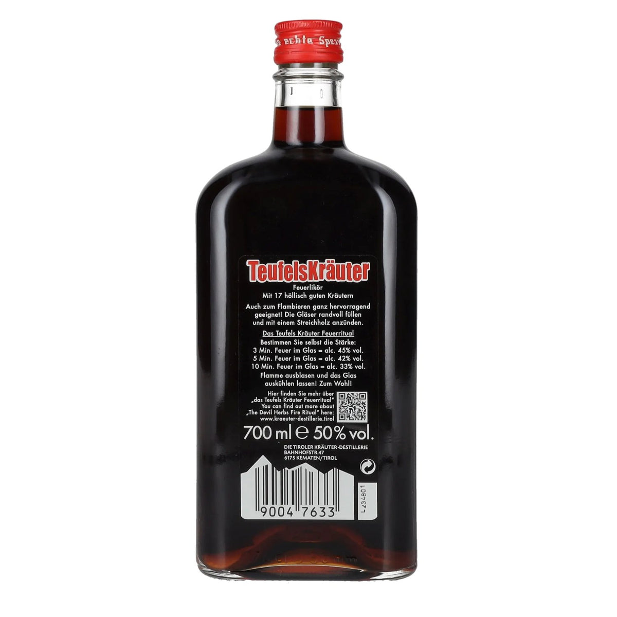 Baumann Devil's Herbs Fire Liqueur 50% vol. 0.7l