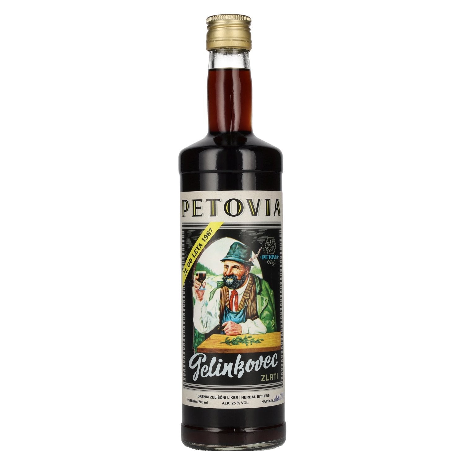 Petovia Pelinkovac ZLATI 25% Vol. 0,7l