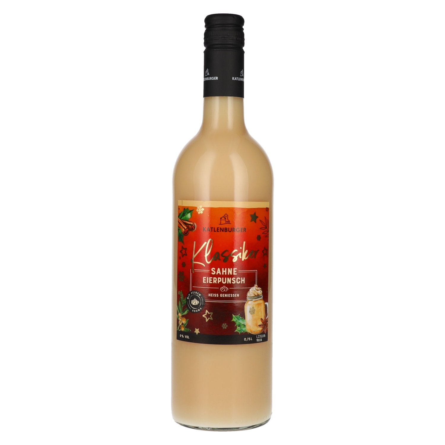 Katlenburger KLASSIKER Crème de lait de poule 9% vol. 0,75l