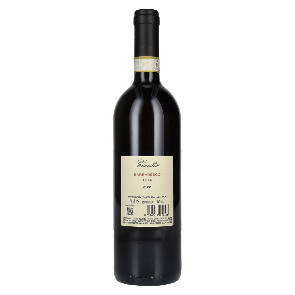 Prunotto Barbaresco DOCG 2022 14% vol. 0,75 l