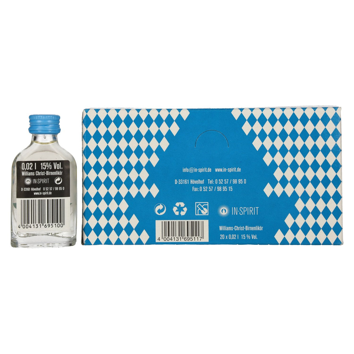 Wiesn-Zenzi perenlikeur 15% vol. 20 x 0,02 l