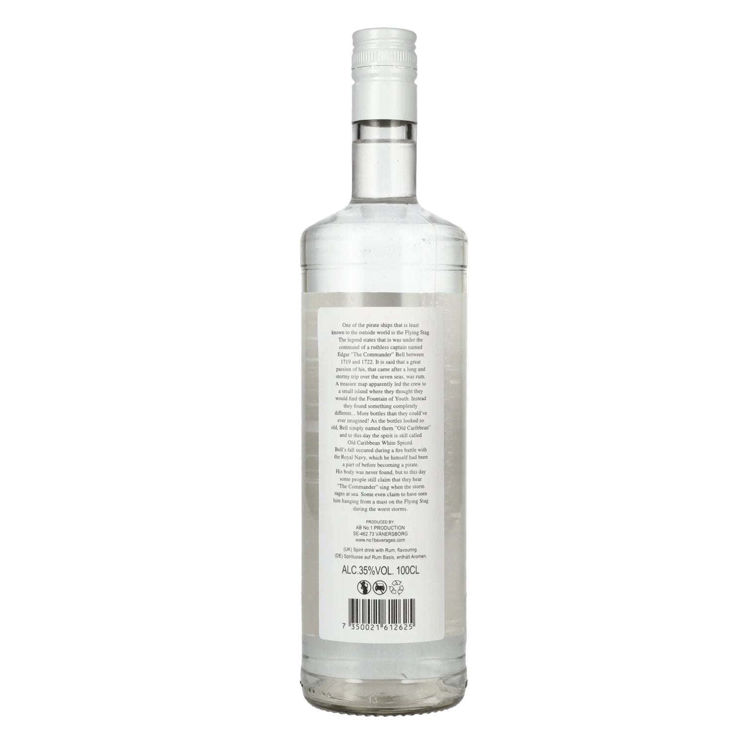 No.1 Old Caribbean WHITE SPICED 35% Vol. 1l