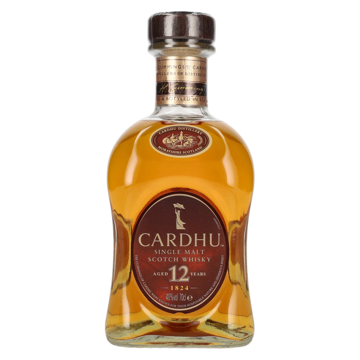 Cardhu 12 Years Old Single Malt Scotch Whisky 40% Vol. 0,7l