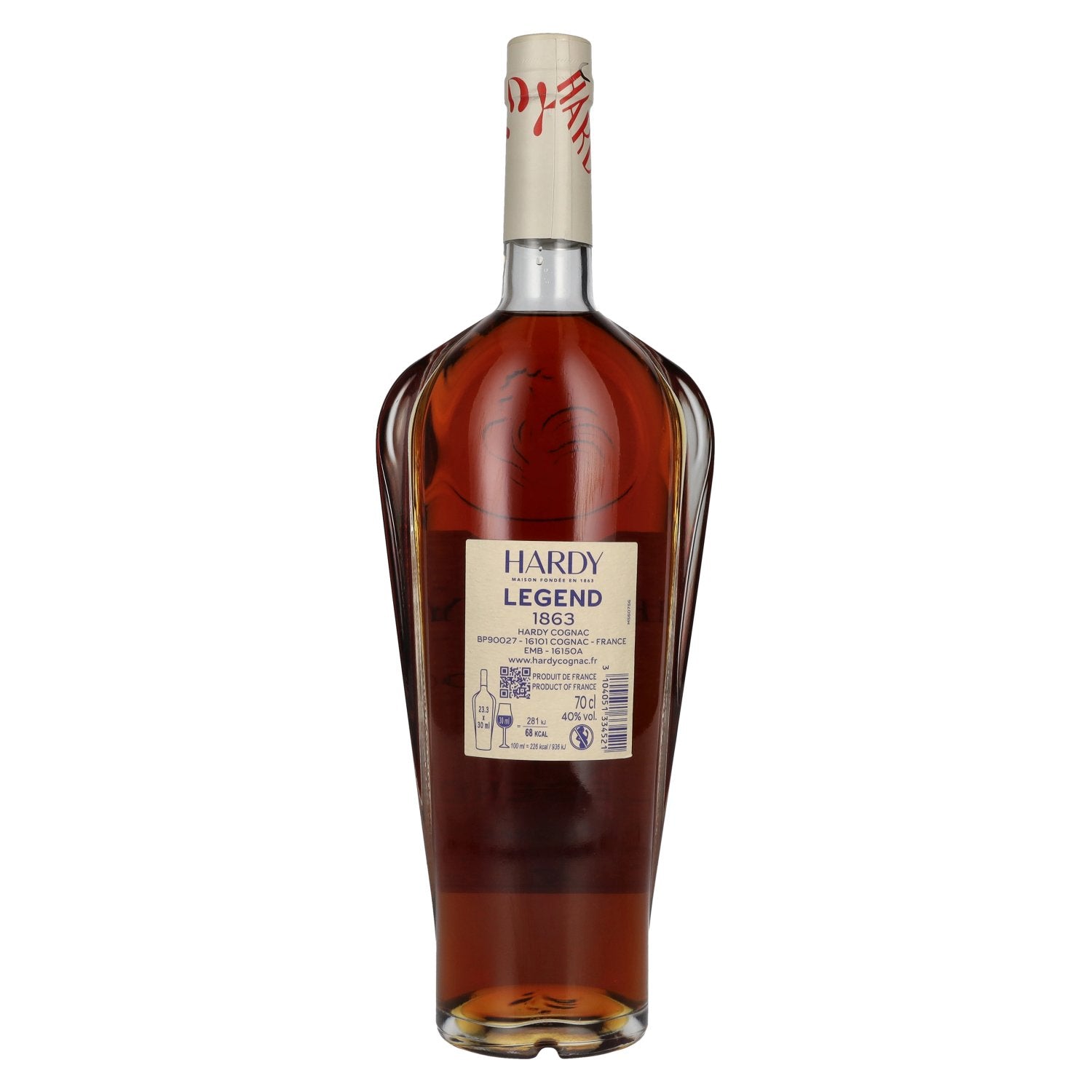 Hardy Cognac LEGEND 1863 40% Vol. 0,7l