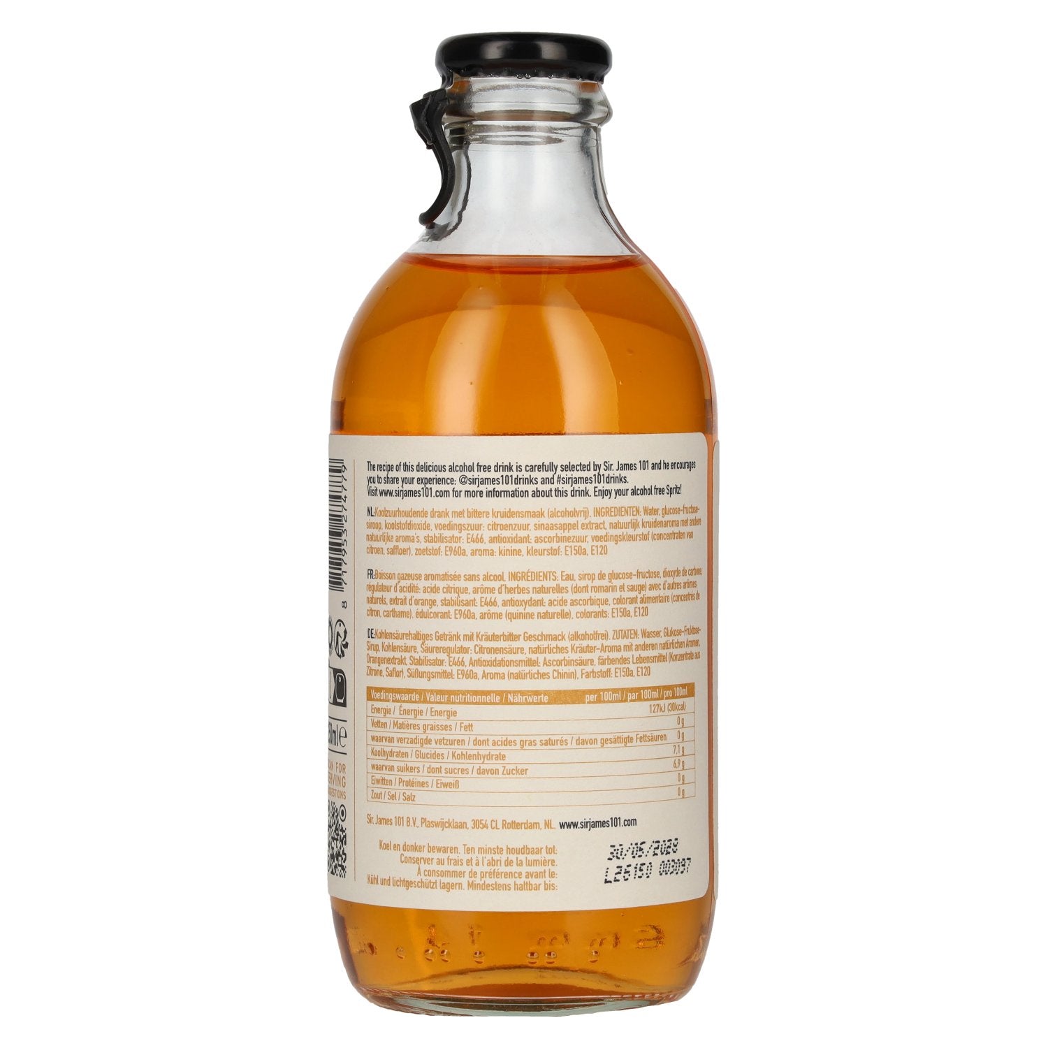 Sir. James 101 SPRITZ Aperitif alcohol free 12x0,25l