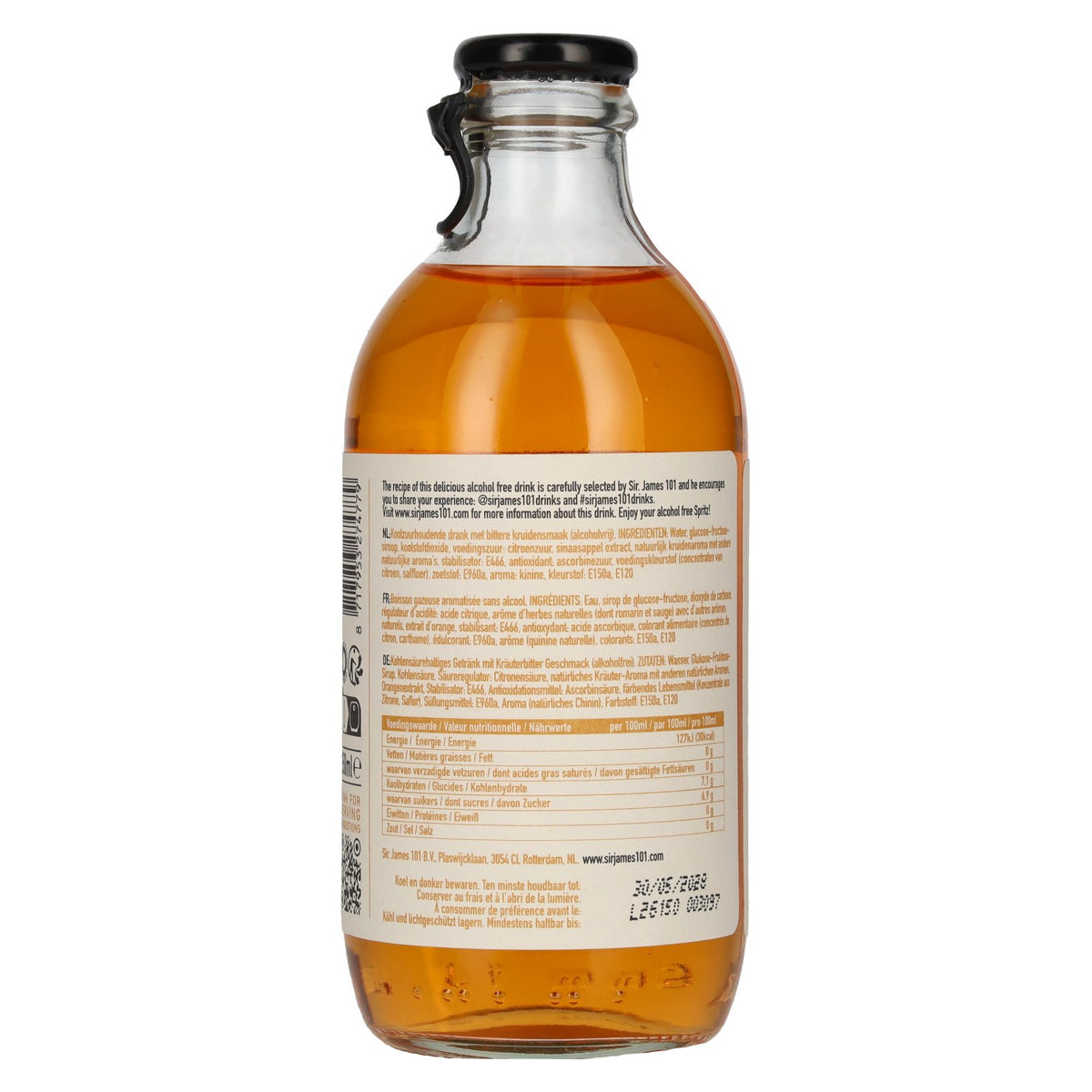 Sir. James 101 SPRITZ Aperitif alcohol free 12x0,25l