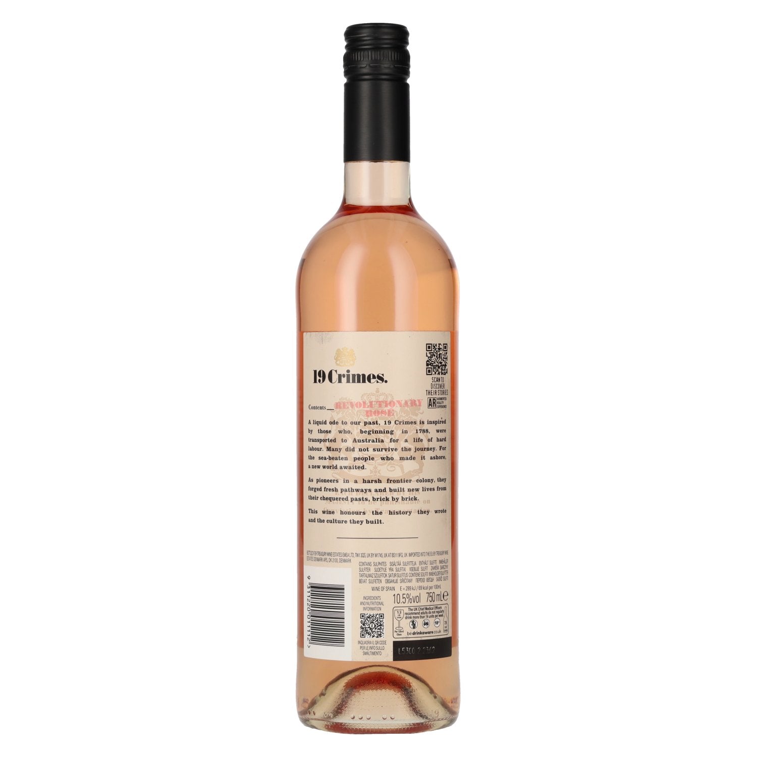 19 Crimes Revolutionaire Rosé 10,5% Vol. 0,75l