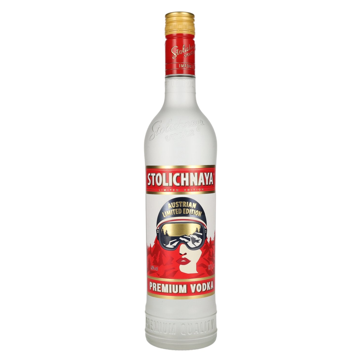 Stolichnaya Premium Vodka FKP AUSTRIAN LIMITED EDITON 40% Vol. 0,7l