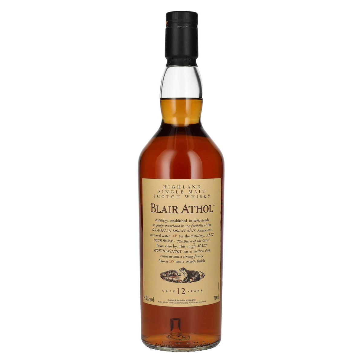 Blair Athol 12 Years Old FLORA &amp; FAUNA Highland Single Malt 43% Vol. 0,7l
