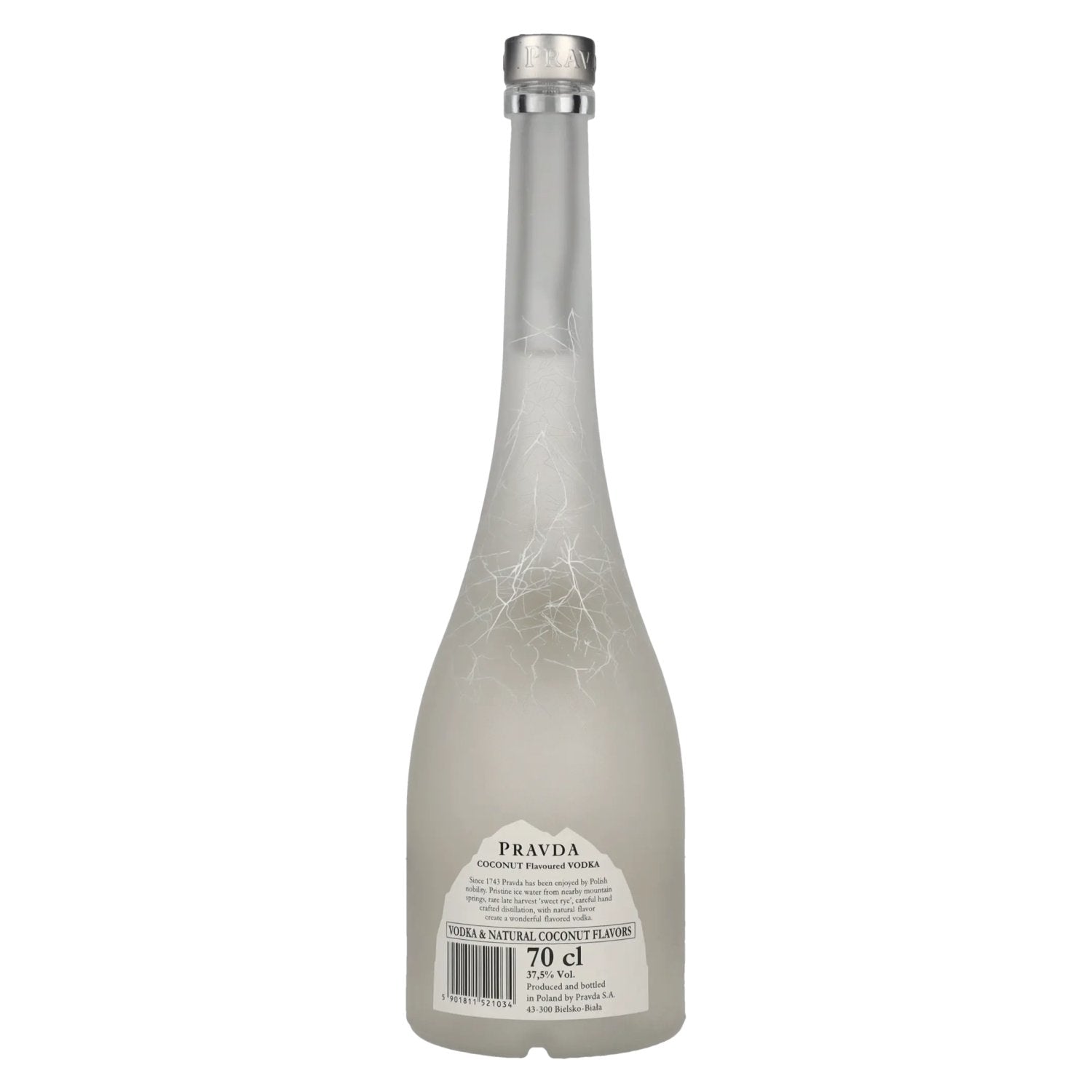 Pravda COCONUT Flavoured Vodka 37,5% Vol. 0,7l
