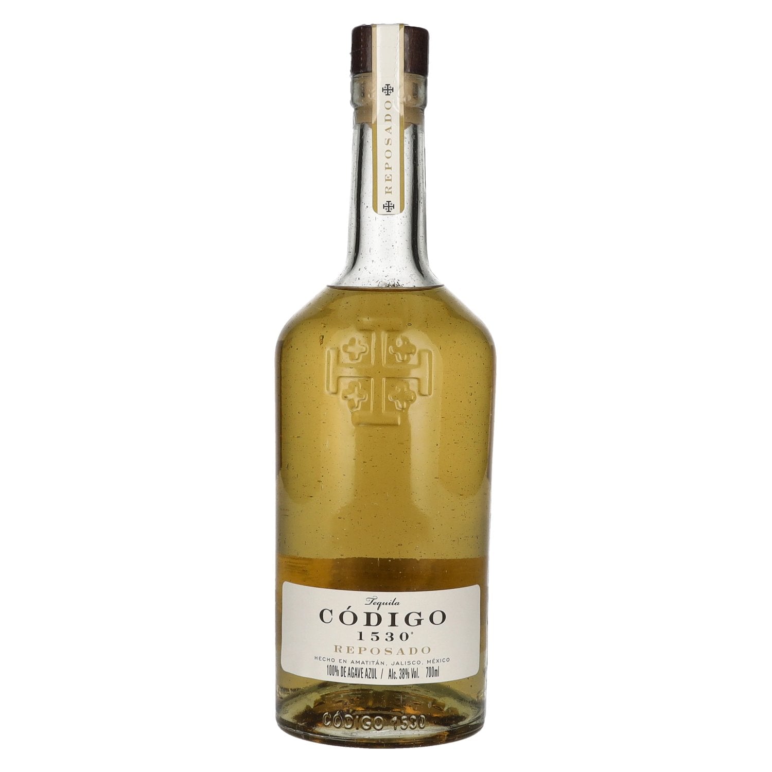 Código 1530 REPOSADO Tequila 38% Vol. 0,7l