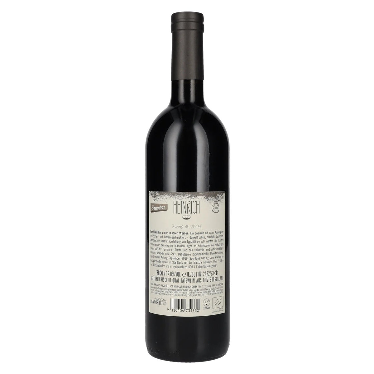 Heinrich Zweigelt 2019 12% Vol. 0,75l