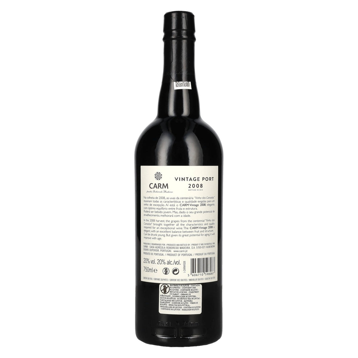 CARM Vintage Port 2008 20% ABV 0.75 l