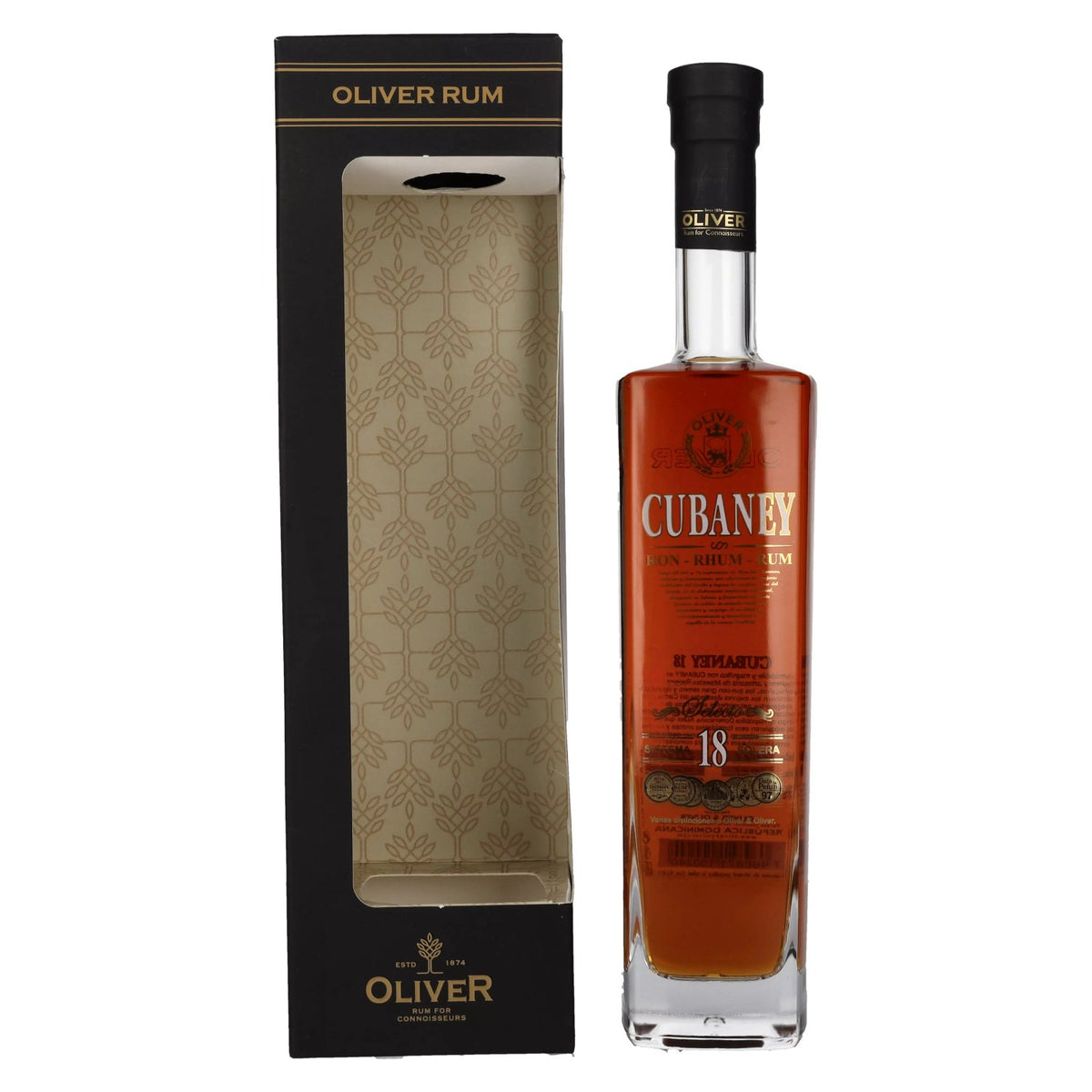 Ron Cubaney SELECTO 18 Solera 38% vol. 0.7 l in a gift box