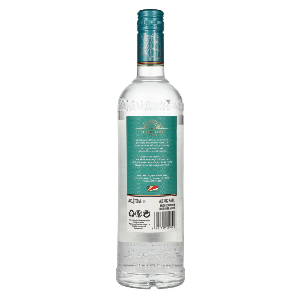 Takamaka RUM BLANC 40.2% ABV 0.7l