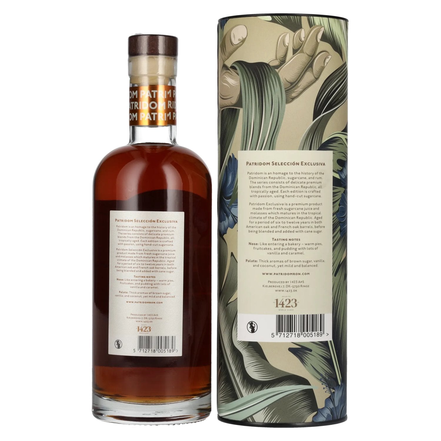 Patridom 12 Selección Exclusiva Gedistilleerde drank 40% Vol. 0,7l in geschenkverpakking