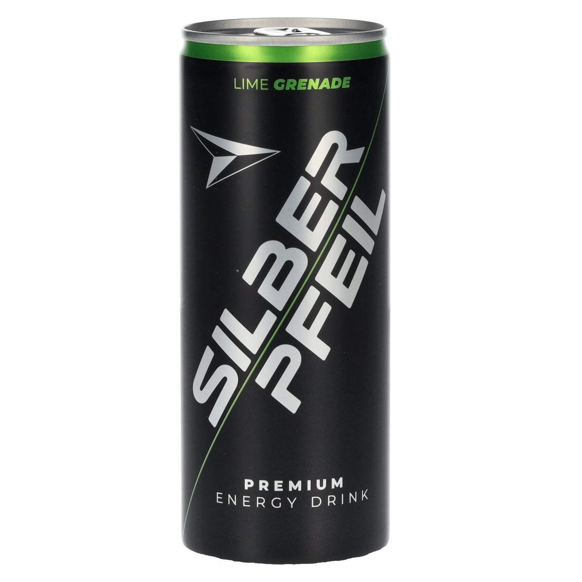 SILBERPFEIL Energy Drink LIME GRENADE Édition Capo, canette de 0,25 l, consigne