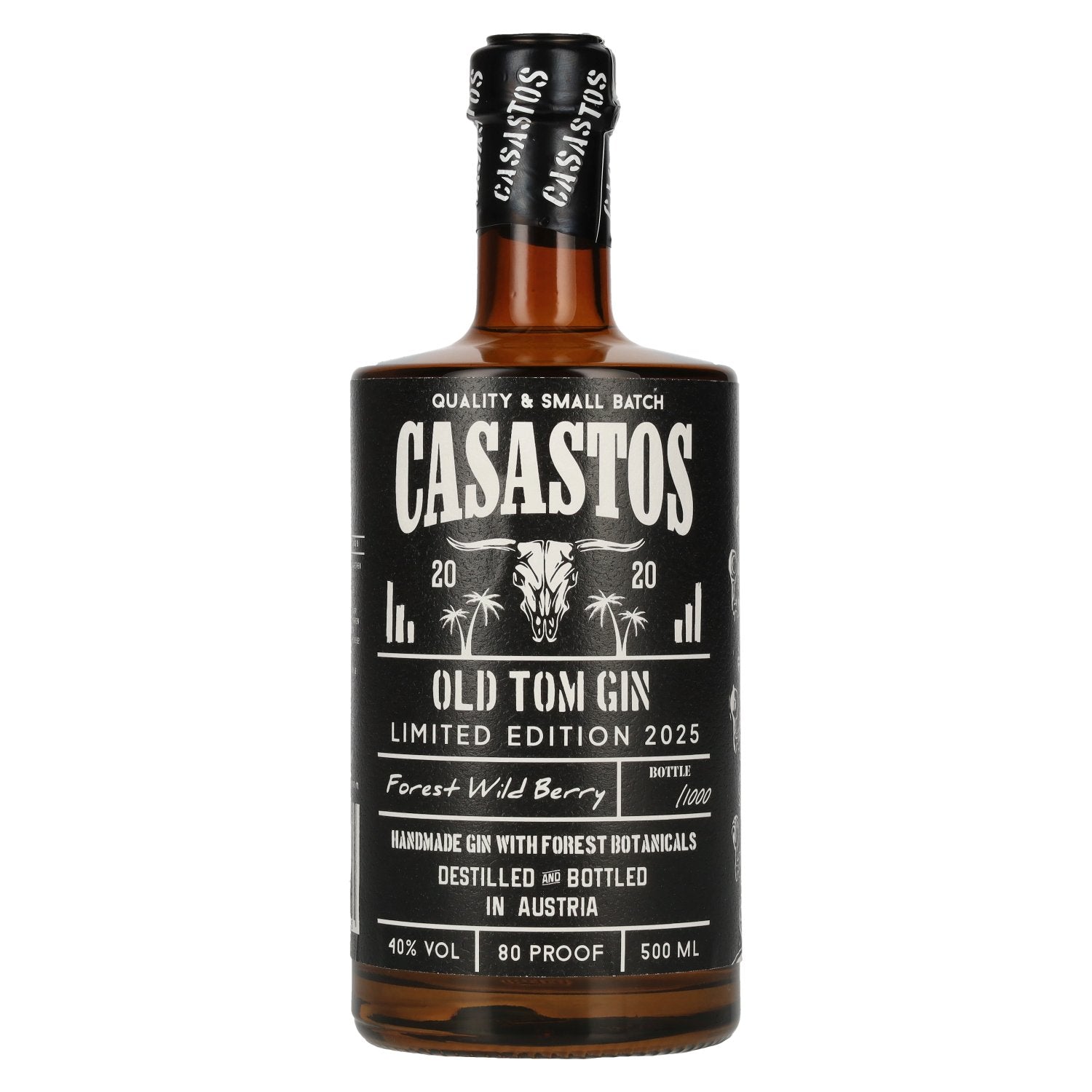CASASTOS Oude Tom Gin Bos Wilde Bes Limited Edition 2025 40% Vol. 0,5l
